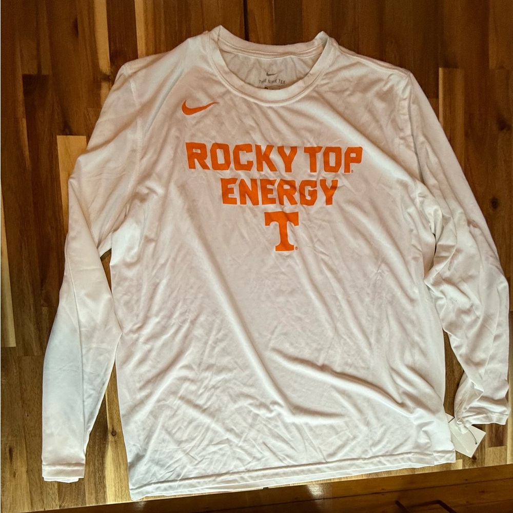 Nike White Dri-FIT Tee